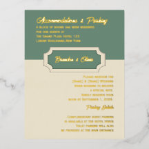 Minimalistisk sagegrön och krämfärgad formell