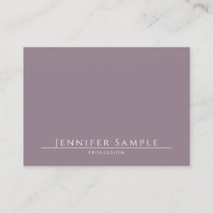 Minimalistisk salonmall Elite för modern Elegant Visitkort