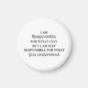 minimalistisk Sarcastic,Lusnyj,Attityd,citattecken Magnet