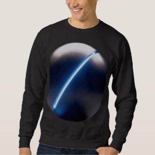 Minimalistisk science fiction lång ärmad tröja