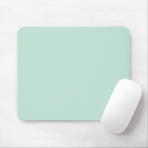 Minimalistisk seafoam myntmynning, fast grönt, van musmatta