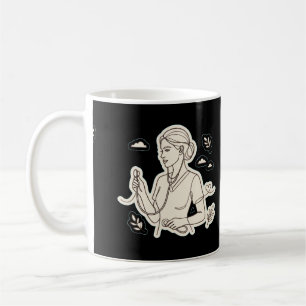 Minimalistisk Sjuksköterska Linje Konst Design - S Kaffemugg