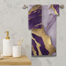 Minimalistisk skandinavisk Chic Lilac Lila Marble