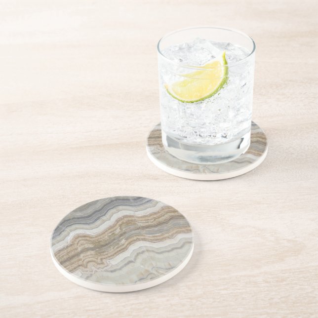 minimalistisk skandinavisk granit brun grå marmor underlägg (Sidan)
