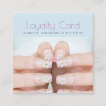 Minimalistisk skönhetssalon Nail Salon Loyalty