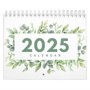 minimalistisk skrivbordsplanerare, 2025-skrivbords kalender