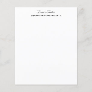 Minimalistisk Snyggt för svartvit handskrift Elega