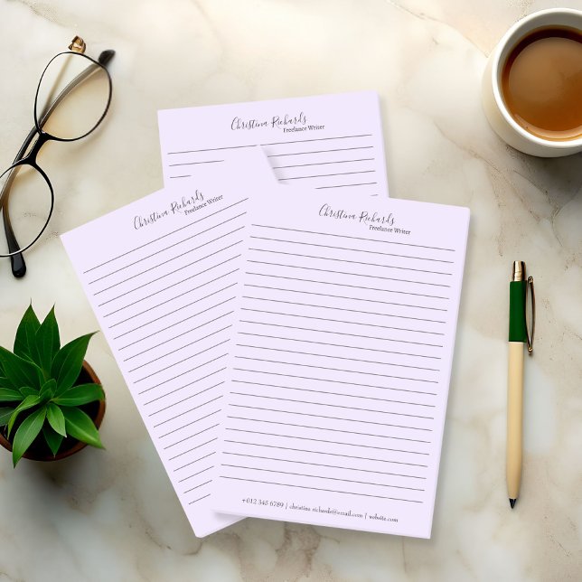 Minimalistisk snyggt post-it block (Skapare uppladdad)