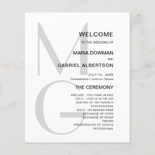 Minimalistisk snyggt. Typografi, monogram Bröllop