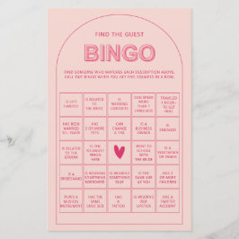 Minimalistisk sök efter gästbingo-möhippa