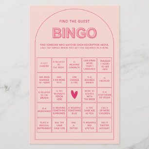 Minimalistisk sök efter gästbingo-möhippa