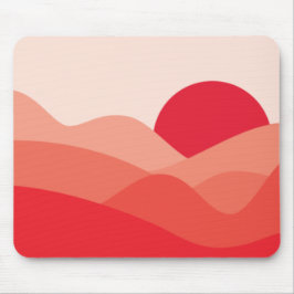 Minimalistisk Sol Red Musmatta