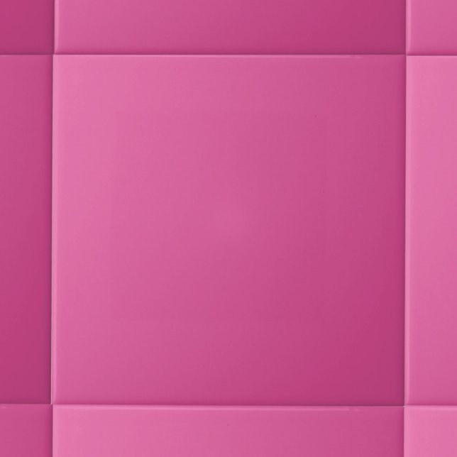 Minimalistisk Solid Färg Raspberry-Rosa Kakelplatta (Skapare uppladdad)