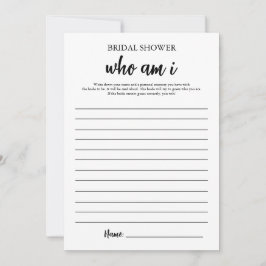 Minimalistisk som är i Möhippa-spelkort Inbjudningar