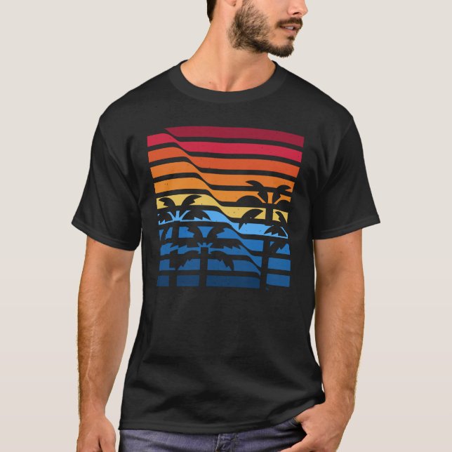 Minimalistisk sommar t shirt (Framsida)