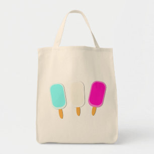 Minimalistisk sommaris Cream Lollies Tygkasse