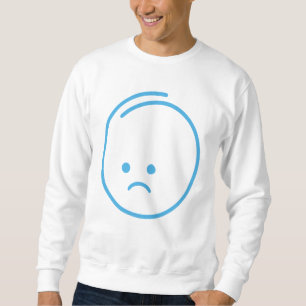 Minimalistisk Sorg Ikon Lång Ärmad Tröja