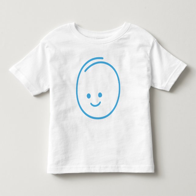 Minimalistisk Sorg Ikon T Shirt (Framsida)
