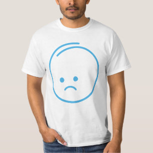 Minimalistisk Sorg Ikon T Shirt