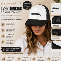 Minimalistisk sorglig estetisk Trucker mössa | Emo
