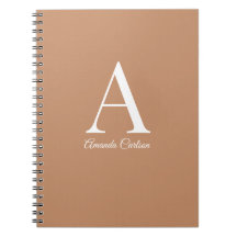 Minimalistisk Spiralanteckningsbok