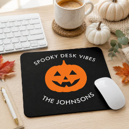 Minimalistisk spöklik skrivbord – Personlig Hallow Musmatta