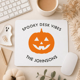 Minimalistisk spöklik skrivbord – Personlig Hallow Musmatta