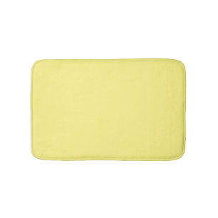 Minimalistisk, stabil gult, modern elegant badrumsmatta