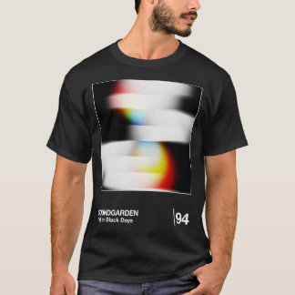 Minimalistisk Stil-grafiklösning för trädgårdsodli T Shirt
