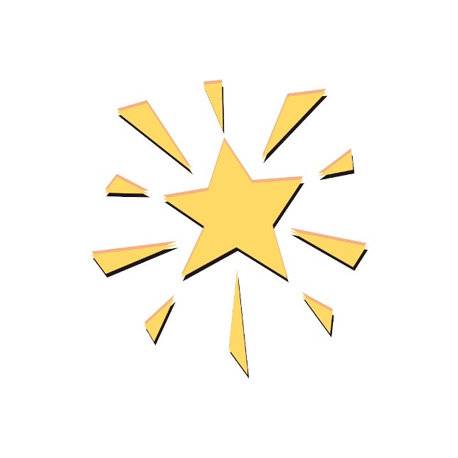 Minimalistisk Stil-shining Star T Shirt (Skapare uppladdad)