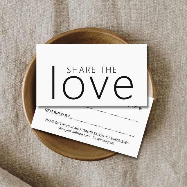 Minimalistisk svart, fetstilt Coola Rabattkort (Skapare uppladdad)