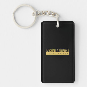 Minimalistisk svart & guld färg professionell mode