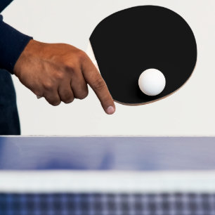 Minimalistisk svart katat Silhouette Pingisracket