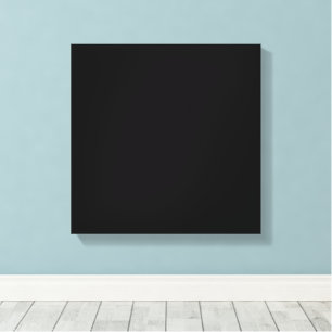 Minimalistisk svart katt siluett  canvastryck