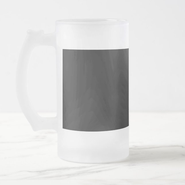 Minimalistisk svart katt siluett  frostat ölglas (Vänster)