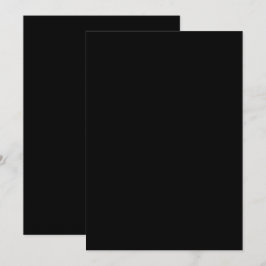 Minimalistisk svart katt siluett inbjudningar