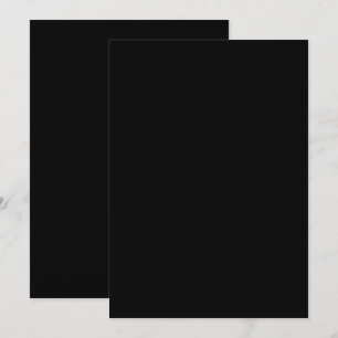 Minimalistisk svart katt siluett inbjudningar