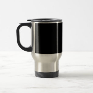 Minimalistisk svart katt siluett  resemugg
