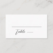 Minimalistisk svart och vit enkel Bröllop