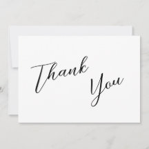 Minimalistisk svart och vit enkel Bröllop