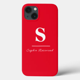 Minimalistisk svart och vit modern iphone case