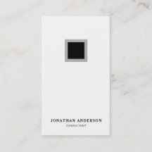 Minimalistisk svart & vit enkel vertikal