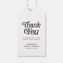 Minimalistisk svart-vit retro bröllopsdusch