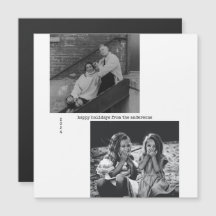 Minimalistisk svart, vit typografi - fotopaus - ju