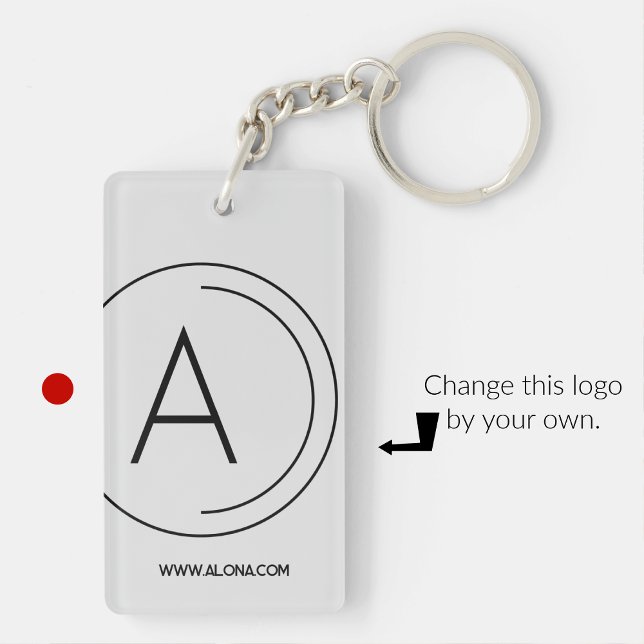Minimalistisk svartvit logotyp för affärskunder (Skapare uppladdad)