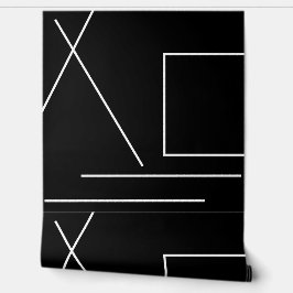 Minimalistisk svartvit modern Chic