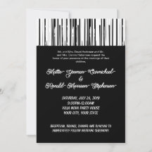 Minimalistisk svartvit modern Rand-Elegant