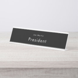 Minimalistisk svartvit Professionell