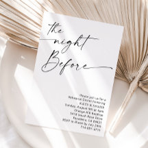 Minimalistisk svartvitt - repetitionsmiddag