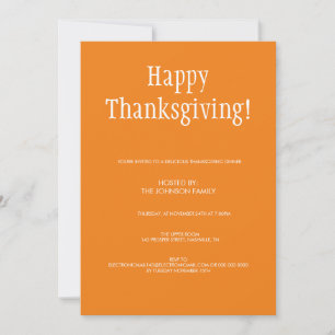 Minimalistisk svep-Thanksgiving för potatis från P Inbjudningar